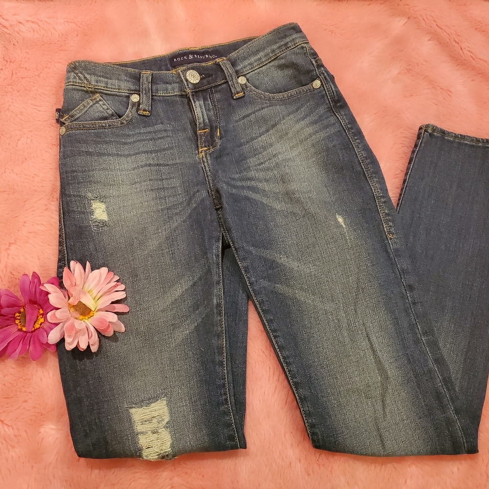 R&R Berlin distressed jeans - Picture 2 of 7